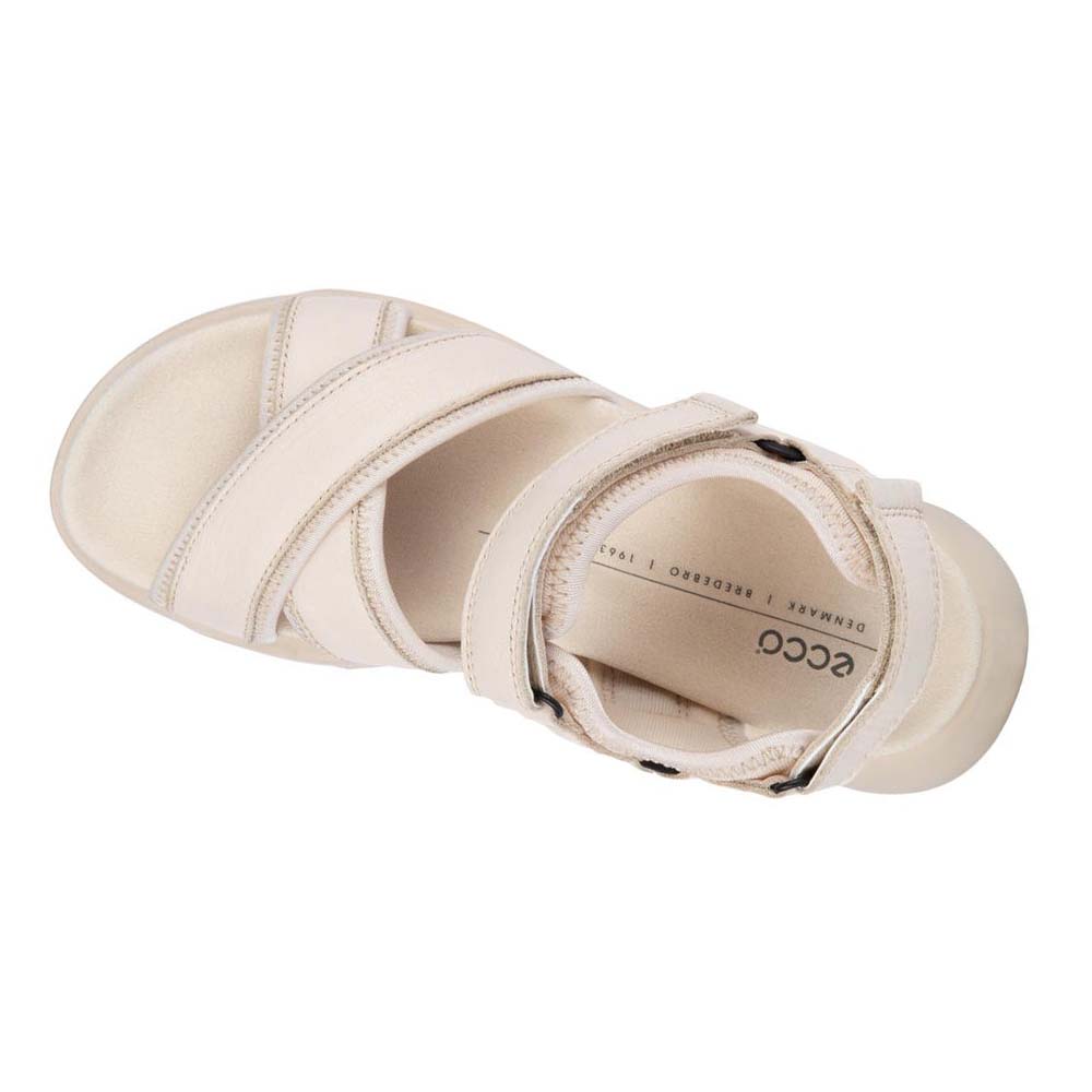 Women's Ecco Chunky Sport Sandals White | Canada 165RVD